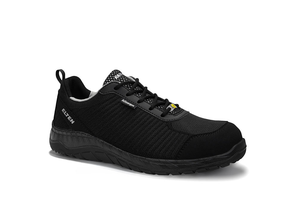 Elten Lance LOW ESD S1P Halbschuhe schwarz – schwarz