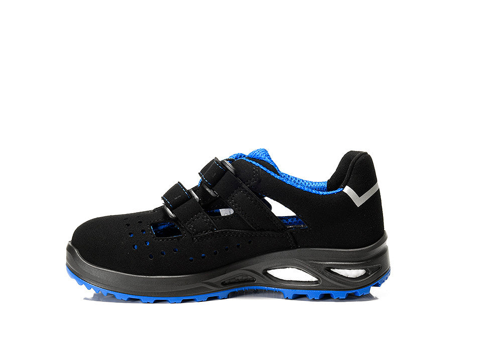 Elten Damen Impulse Lady Xxtl Easy S1P Sandale blau – schwarz