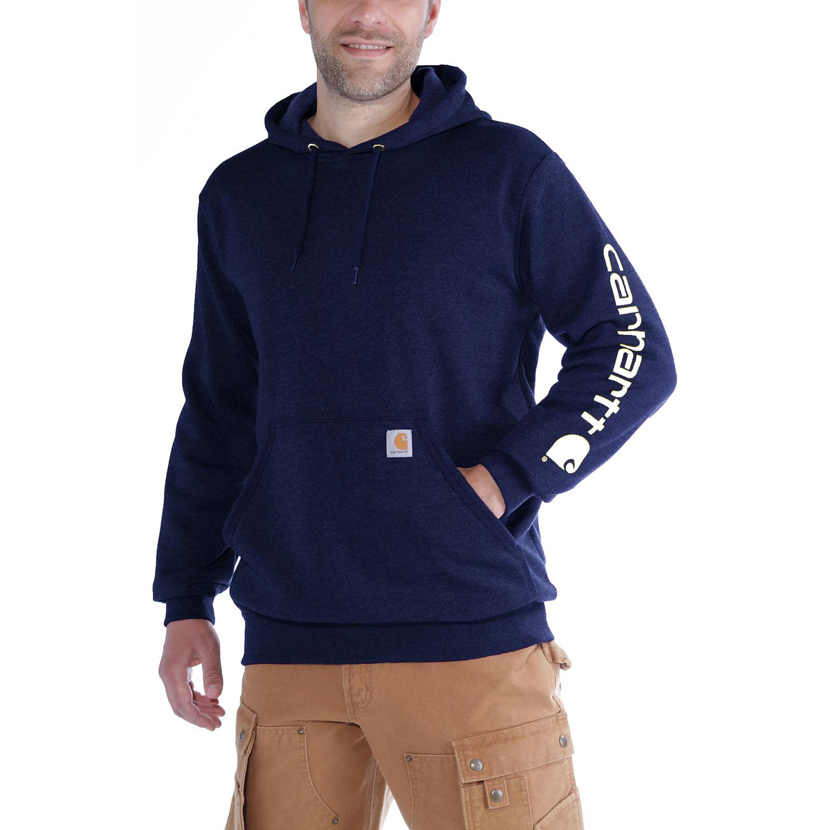 Carhartt Herren Sleeve Logo Hooded Sweatshirt - workXperts