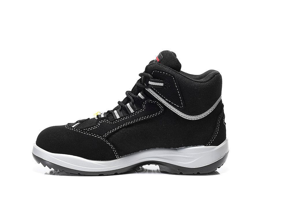Elten Damen Maja GTX mid S3 Hochschuhe schwarz – schwarz