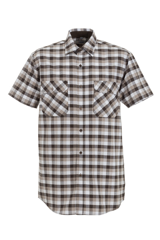 PLANAM Hemden Country Hemd 1/4-Arm kariert