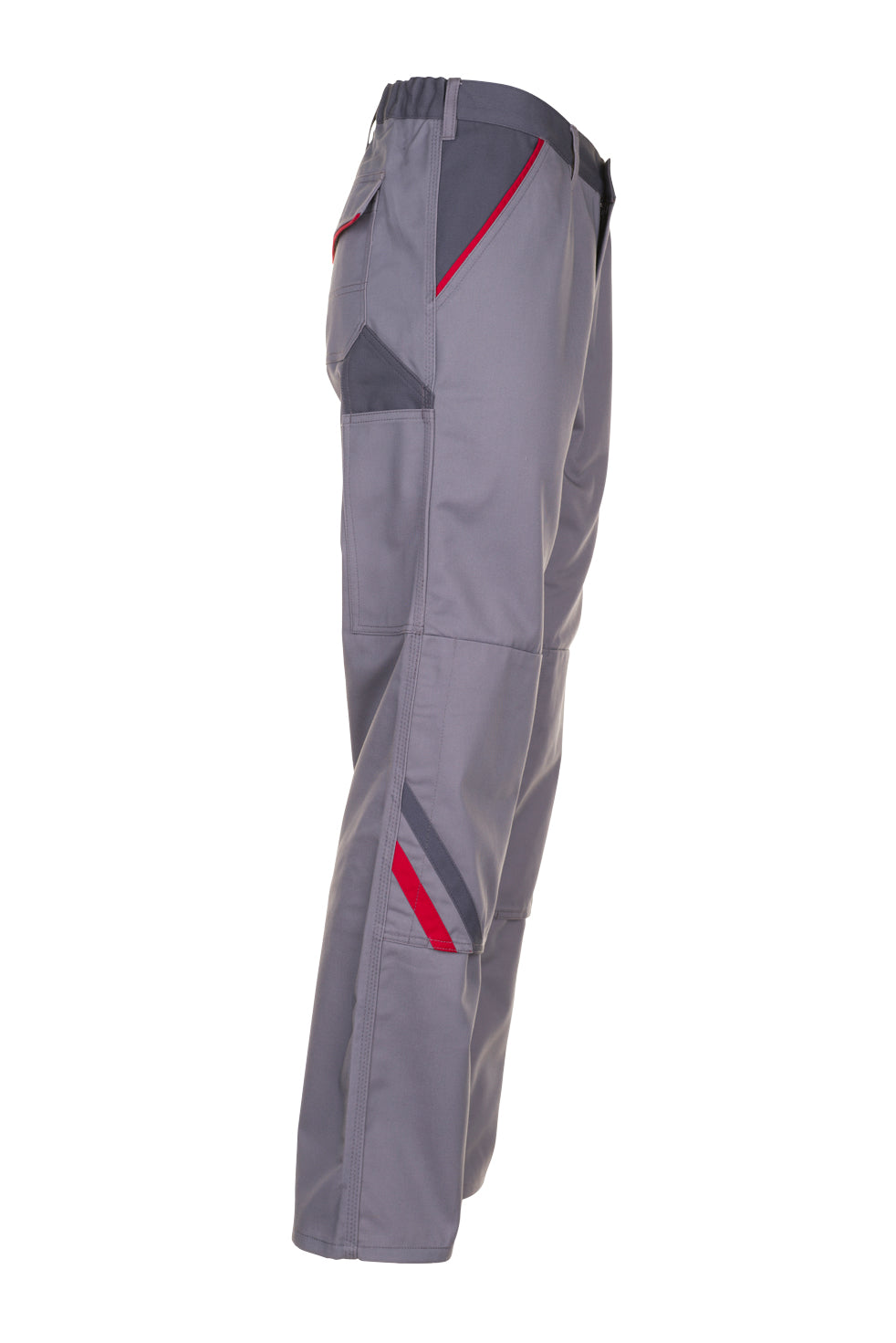 PLANAM Highline Bundhose zink/schiefer/rot