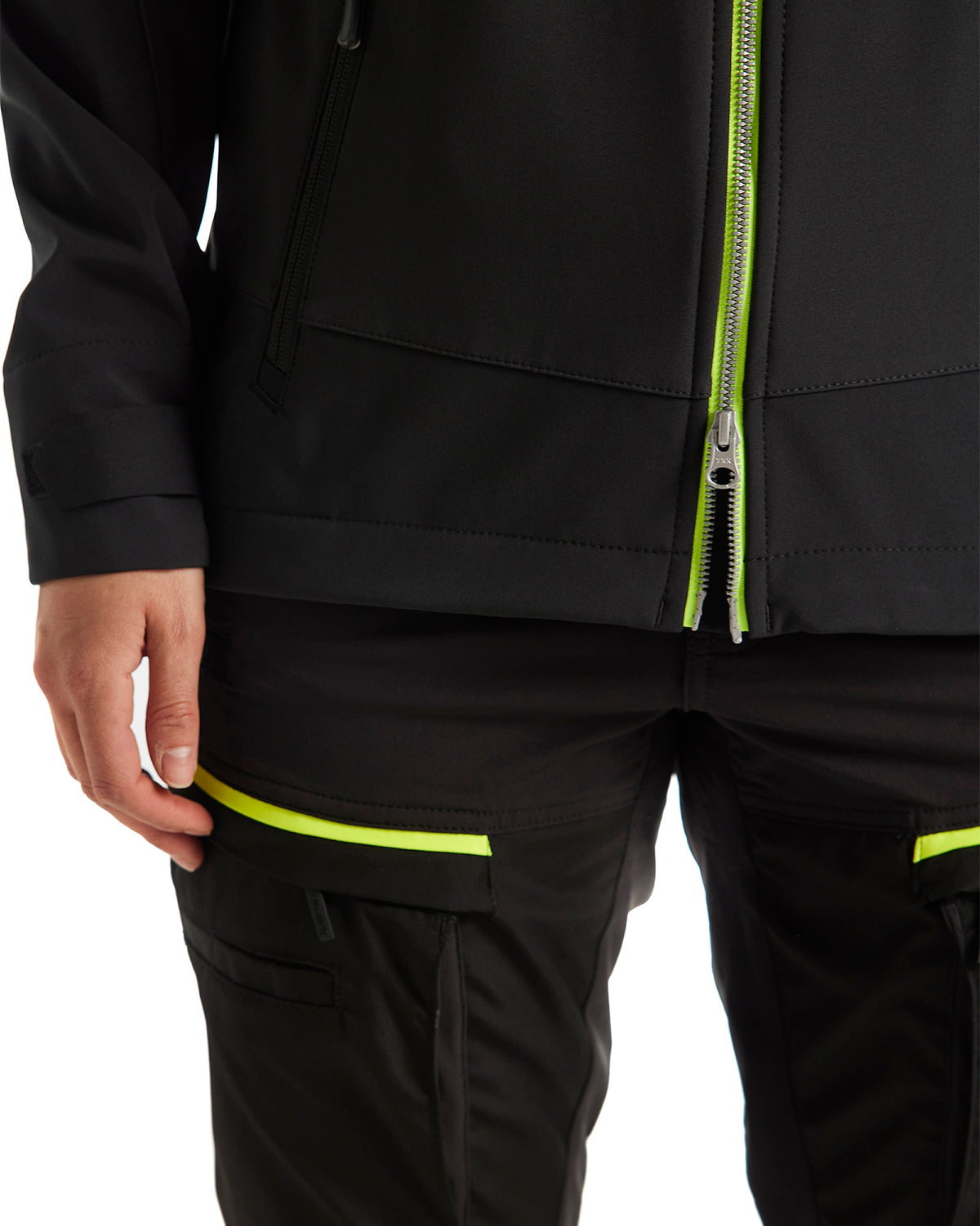Blåkläder Damen 4719 Softshelljacke – schwarz/gelb