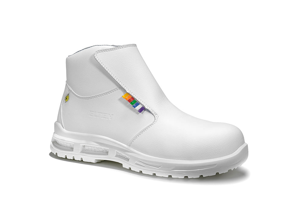 Elten Brice MID ESD S3 Sicherheitshochschuh weiß – weiß