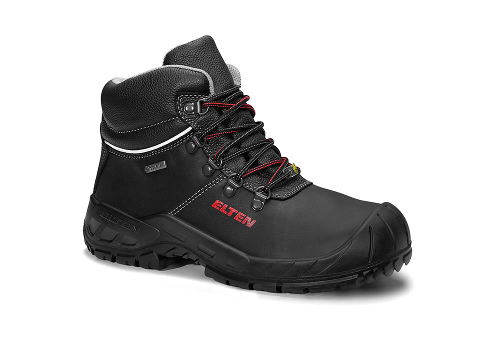 Elten Renzo GTX XXW Mid S3 Sicherheitsstiefel schwarz – schwarz