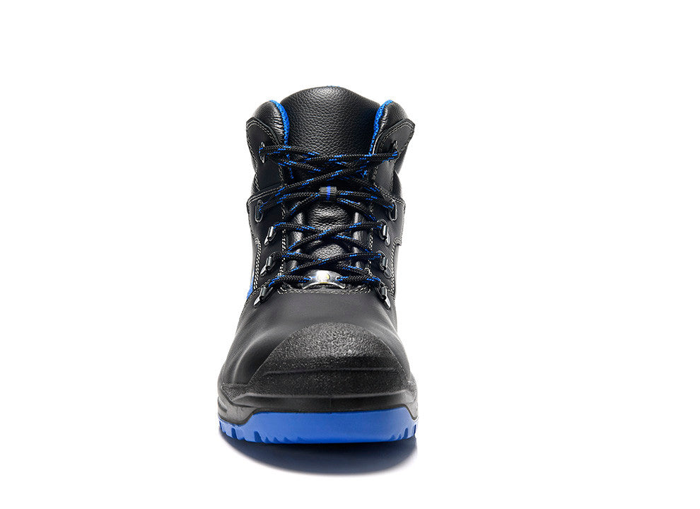 Elten Leonardo MID ESD S3 Sicherheitsstiefel blau – schwarz