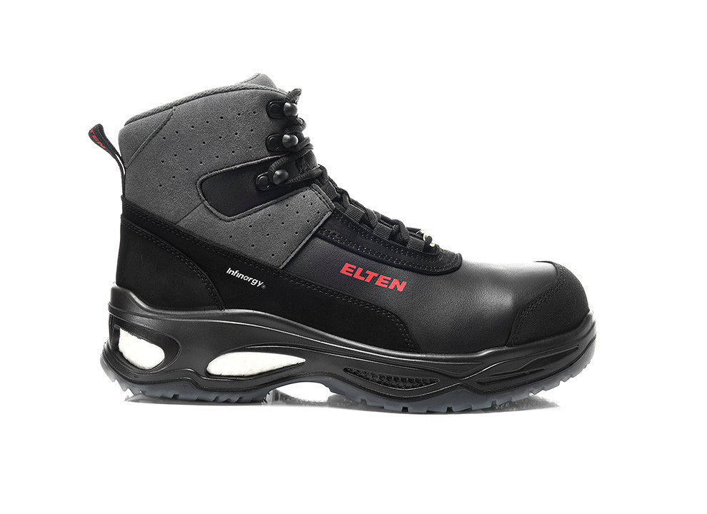 Elten Miles Mid S3 Sicherheitshochschuh schwarz – schwarz