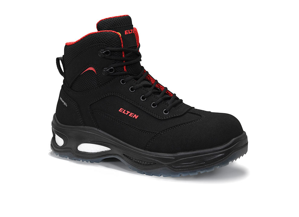 Elten Owen MID ESD Eltenw S2 Sicherheitsstiefel schwarz – schwarz