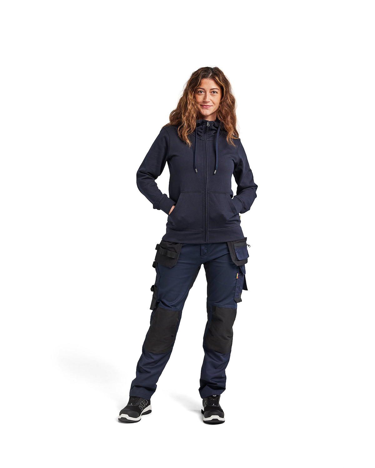 Blåkläder Damen 3395 Kapuzenjacke – dunkelmarine