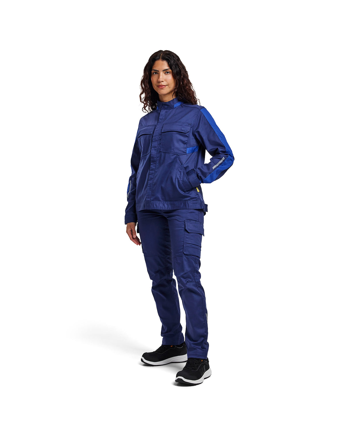 Blåkläder Damen 4443 Industrie Stretch Bundjacke – marine/kornblau