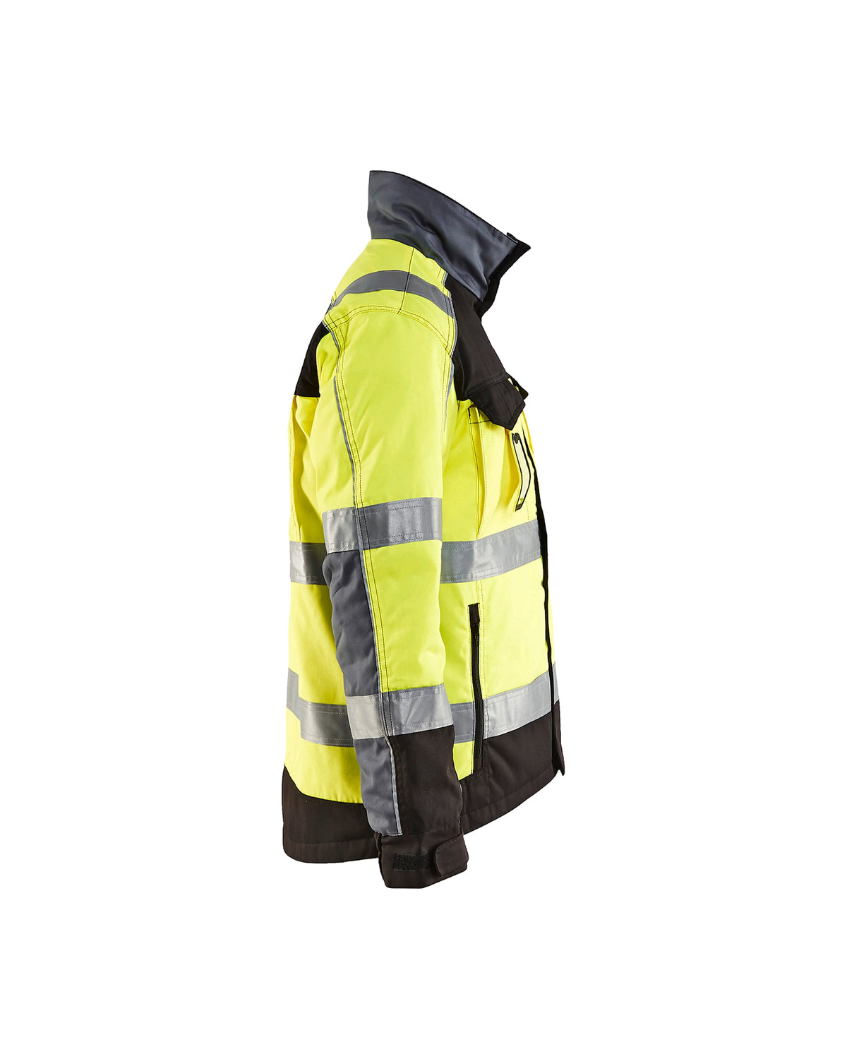 Blåkläder 4851 Warnschutz Winterjacke gelb – gelb/schwarz