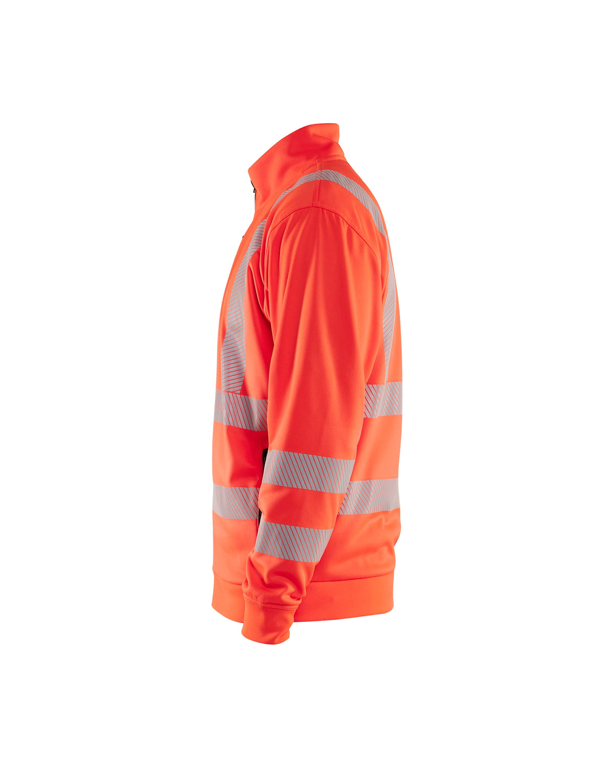 Blåkläder 3563 Warnschutz Sweatjacke Kl. 3 – rot