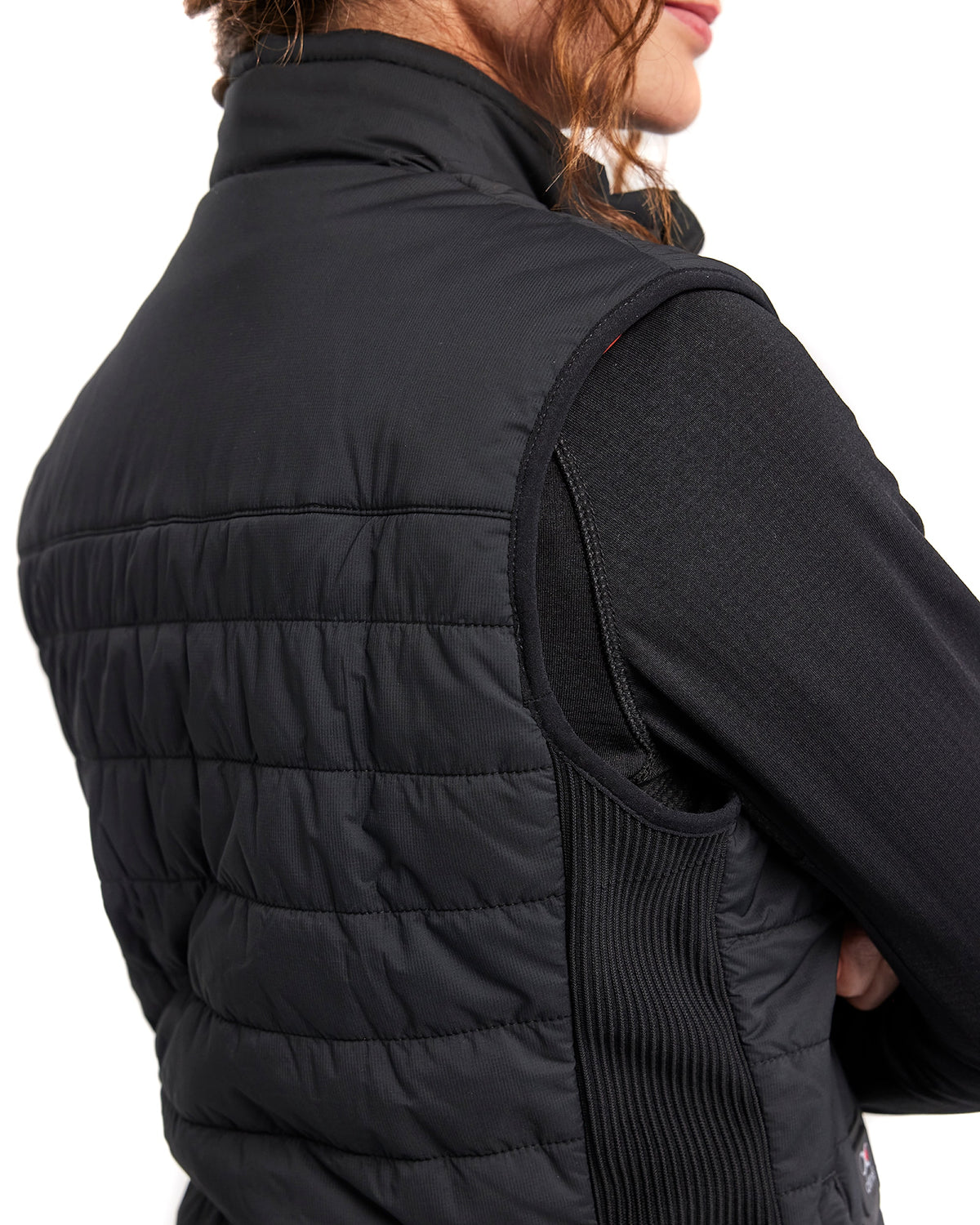 Blåkläder Damen 3881 Selbstheizen. Steppweste schwarz – schwarz