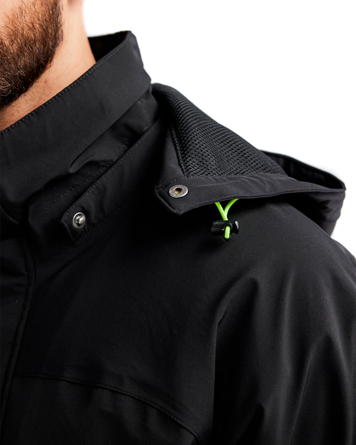Blåkläder 4484 Stretch Winterjacke – schwarz/gelb