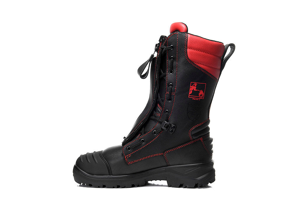 Elten Craig GTX Fire S3 Feuerwehrstiefel F2A schwarz – schwarz