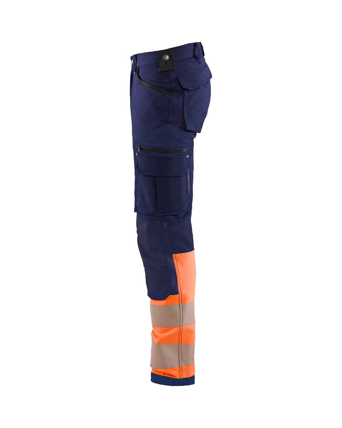 Blåkläder 1193 Warnschutz Stretch-Bundhose Kl. 1 – marine/orange