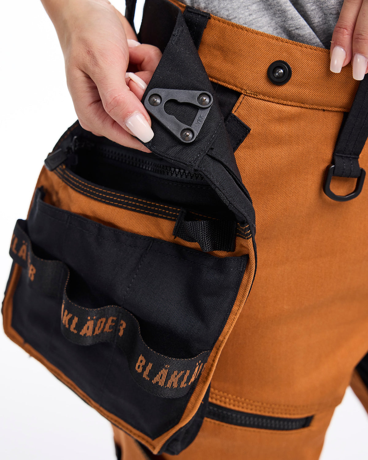 Blåkläder Damen Stretch 7170 Arbeitshose – rost/schwarz