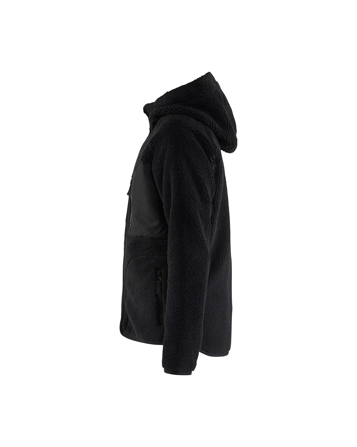 Blåkläder Damen 4727 Faserpelz-Kapuzenjacke – schwarz