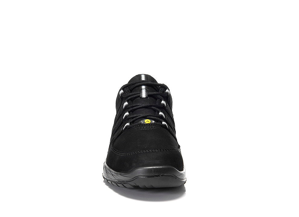Elten Maddox Leather LOW O2 Berufshalbschuh schwarz – schwarz