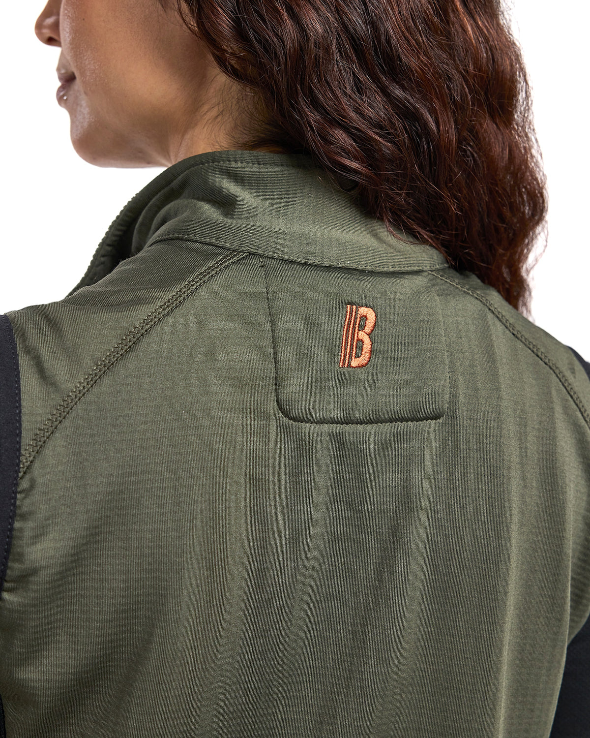 Blåkläder Damen Striker Fleeceweste – waldgrün/rost