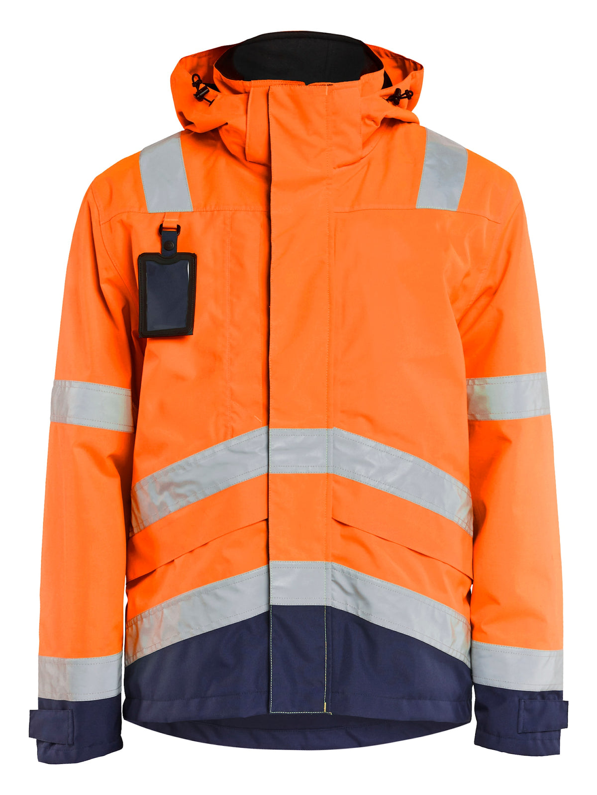 Blåkläder 4837 Warnschutz Regenjacke – orange/marine