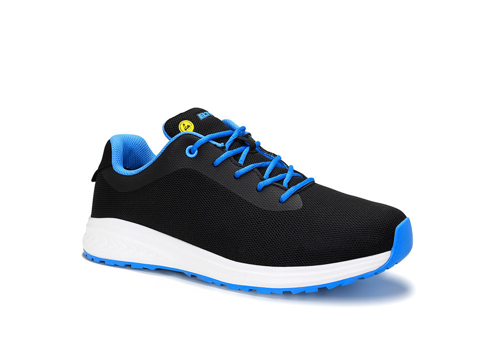 Elten Marais BLACK-BLUE LOW ESD O1 Berufshalbschuh blau – blau