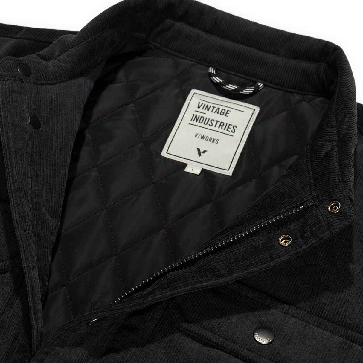 Vintage Industries Steven padded shirt jacket - workXperts