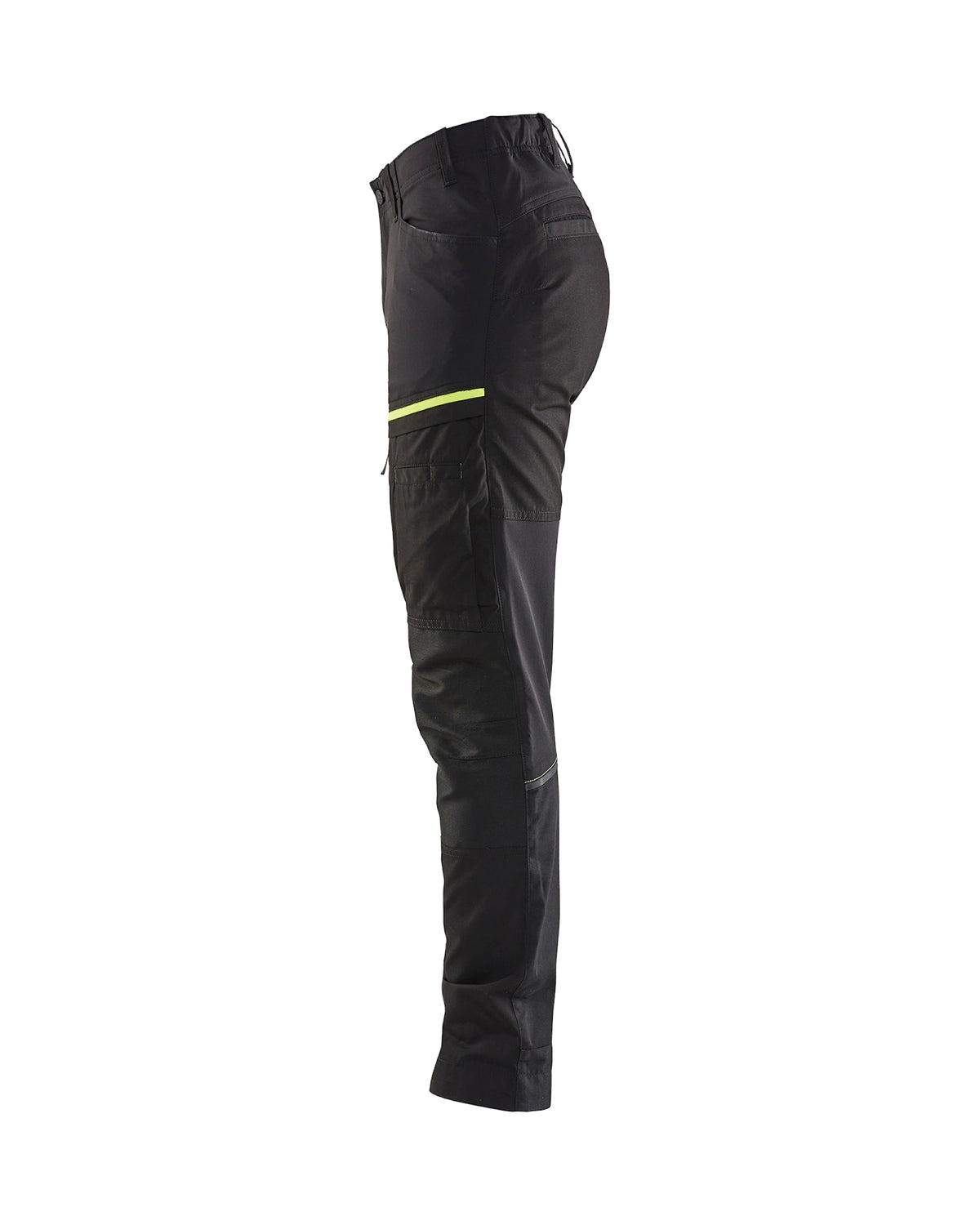 Blåkläder Damen 7166 Service Arbeitshose – schwarz/gelb