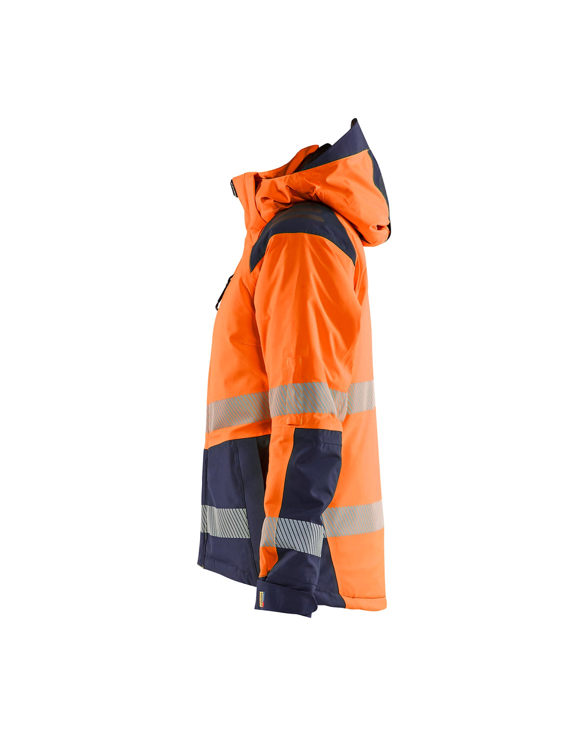 Blåkläder Damen 4456 Warnschutz Winterjacke Kl 2 – orange/marine