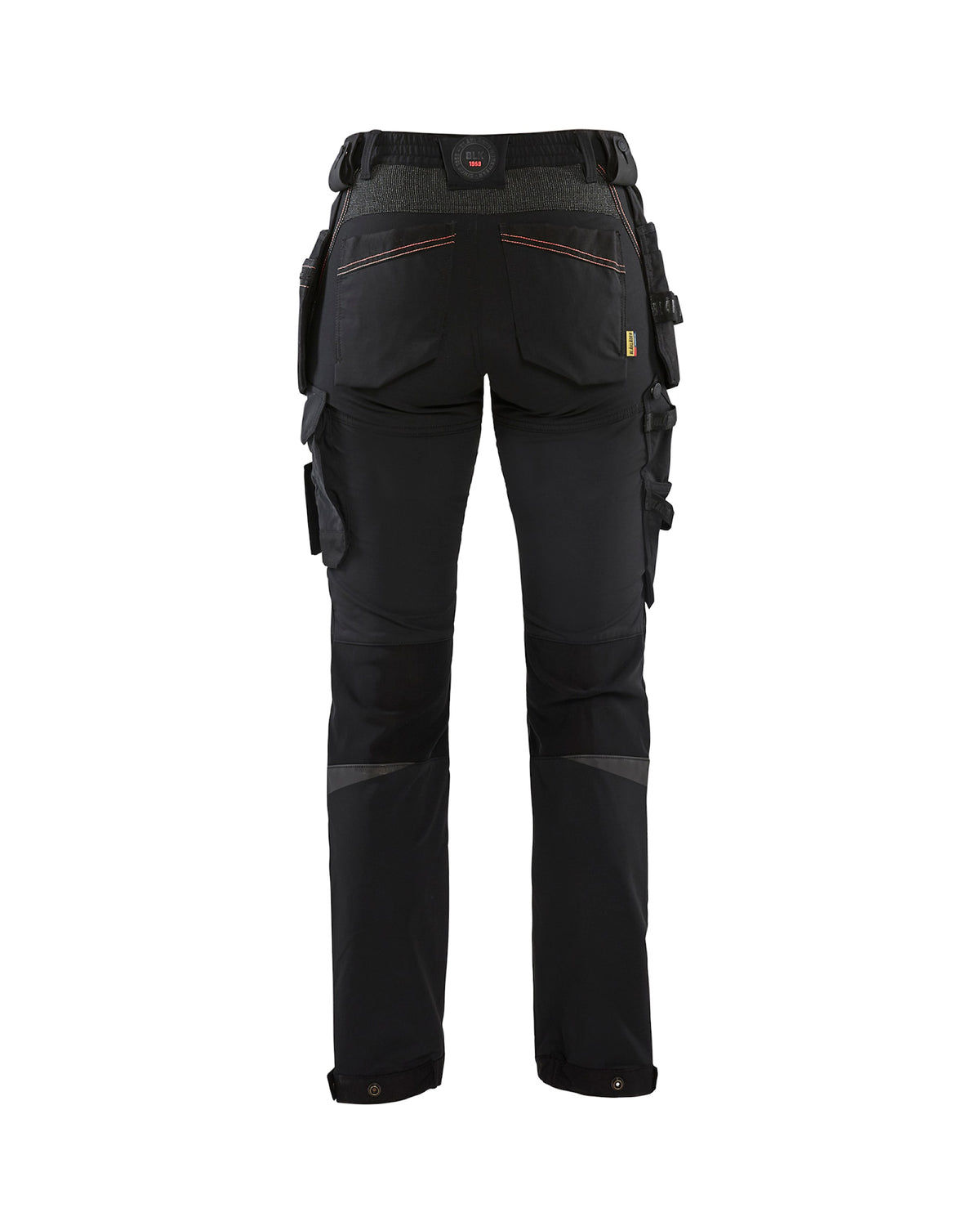 Blåkläder Damen 7192 Stretch Handwerkerhose – schwarz/rot