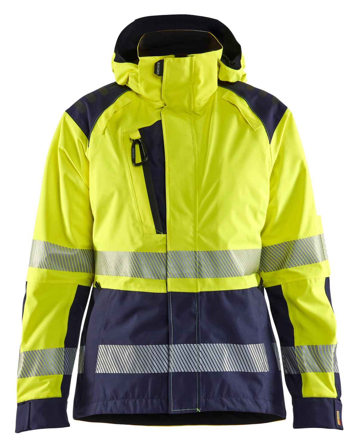 Blåkläder Damen 4436 Warnschutz Regenjacke Kl. 2 – gelb/marine
