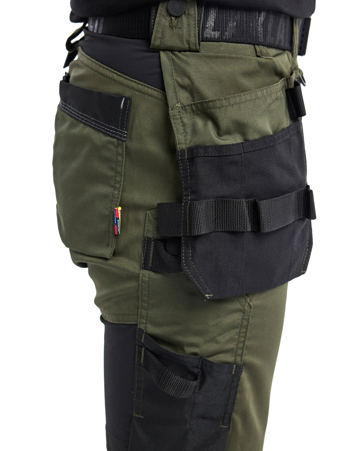 Blåkläder Damen 7133 Arbeitsshorts – waldgrün/schwarz