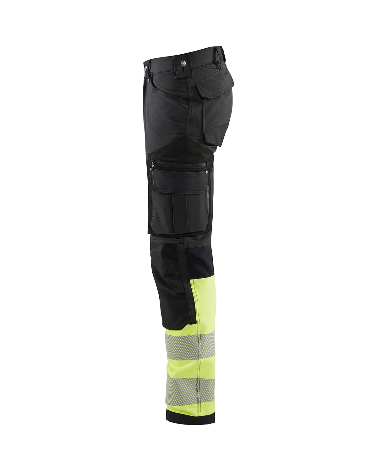 Blåkläder 1193 Warnschutz Stretch-Bundhose Kl. 1 – schwarz/gelb