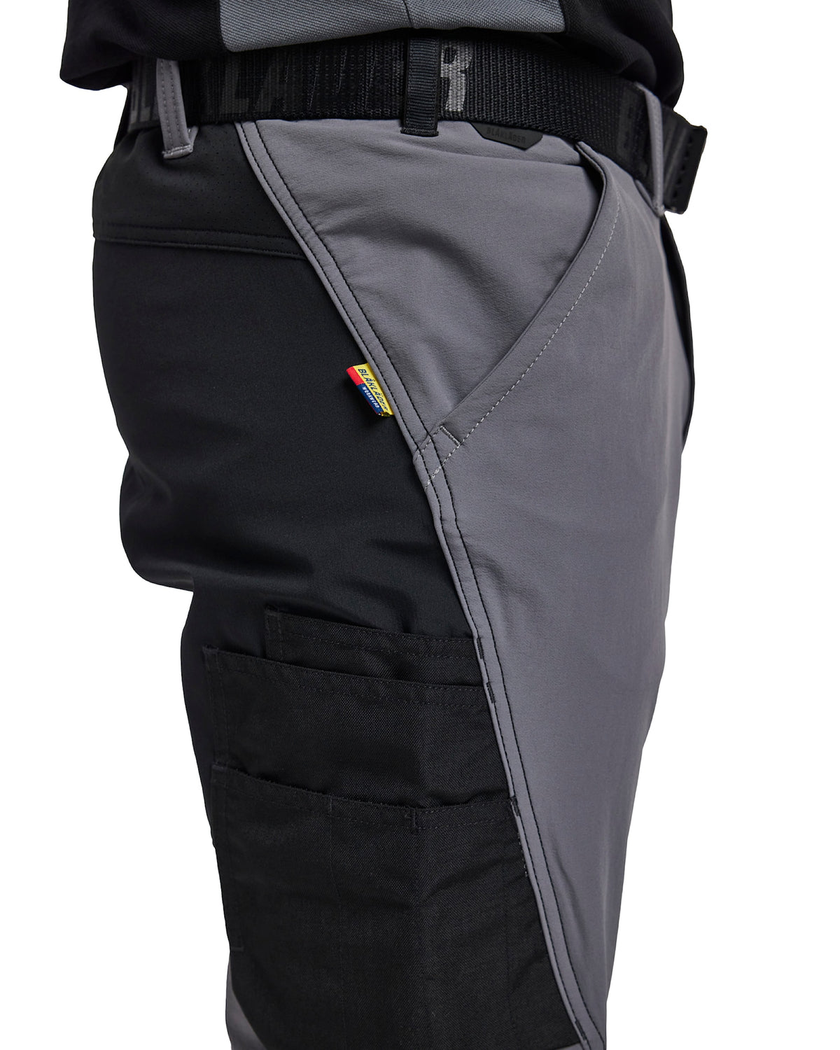 Blåkläder 1422 Stretch Servicehose – mittelgrau/schwarz