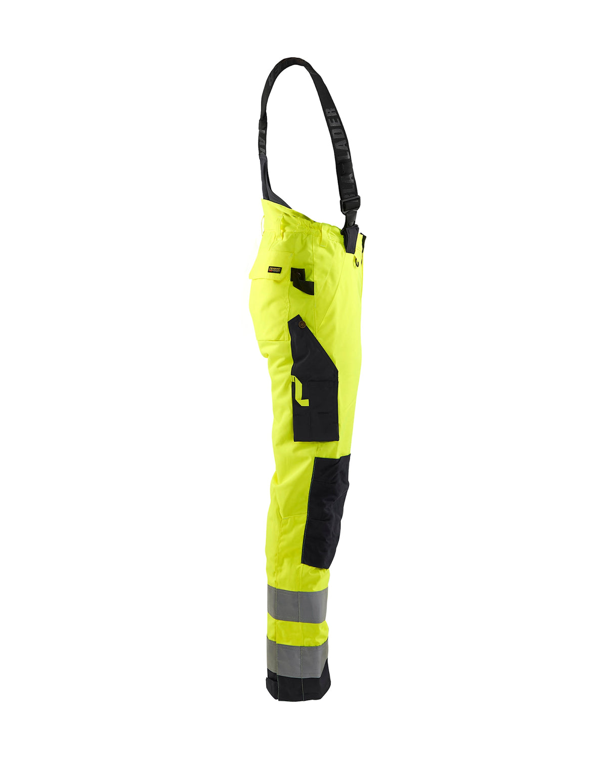 Blåkläder Damen 7885 Warnschutz-Winterhose – gelb/schwarz