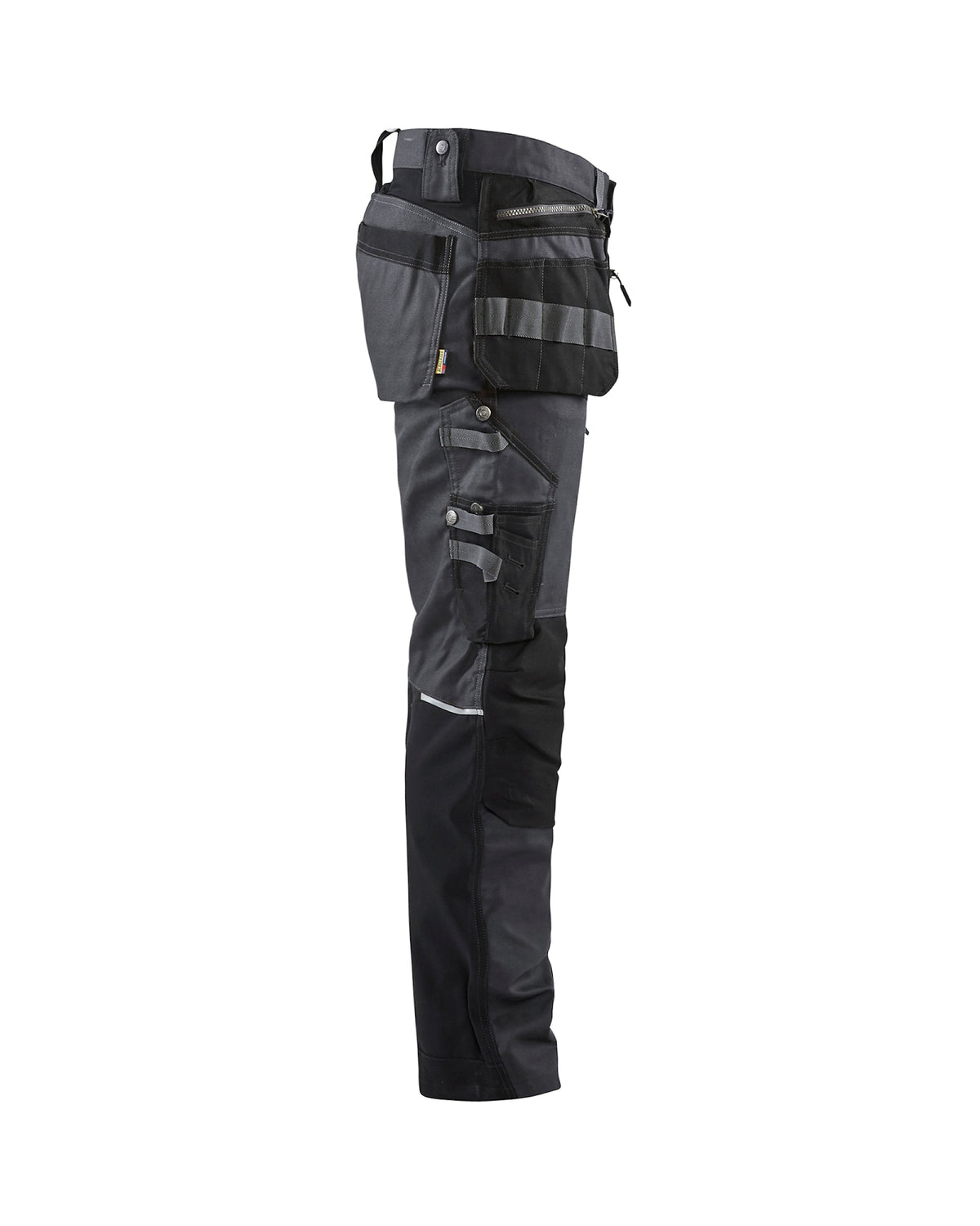 Blåkläder 1599 Canvas Stretch Handwerkerhose – dunkelgrau/schwarz