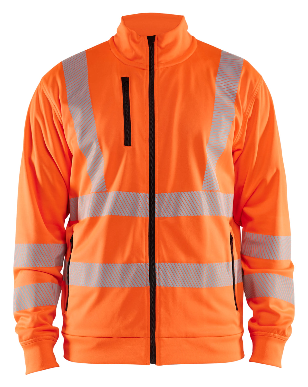 Blåkläder 3563 Warnschutz Sweatjacke Kl. 3 – orange