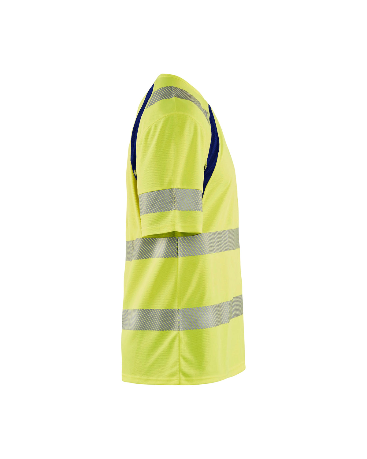 Blåkläder 3397 Warnschutz T-Shirt m. UV-Schutz – gelb/marine