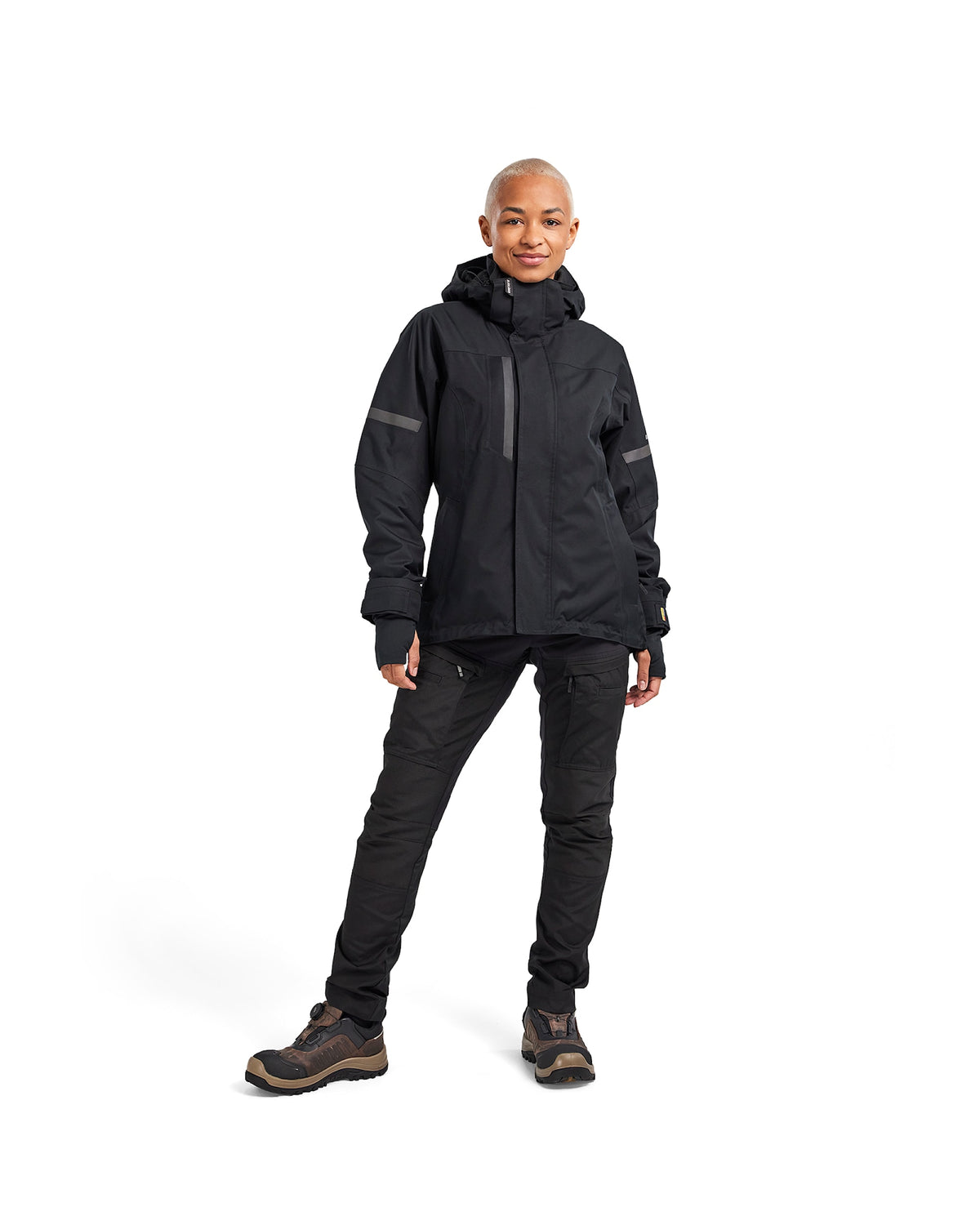 Blåkläder Damen 4908 Regenjacke schwarz – schwarz