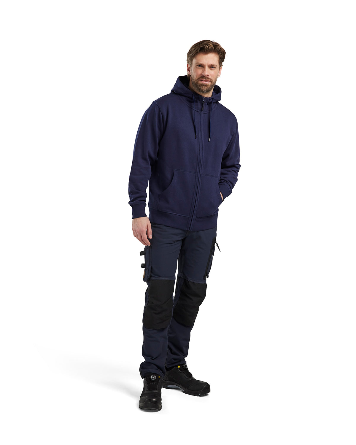 Blåkläder 3366 Kapuzen-Sweatjacke – marine