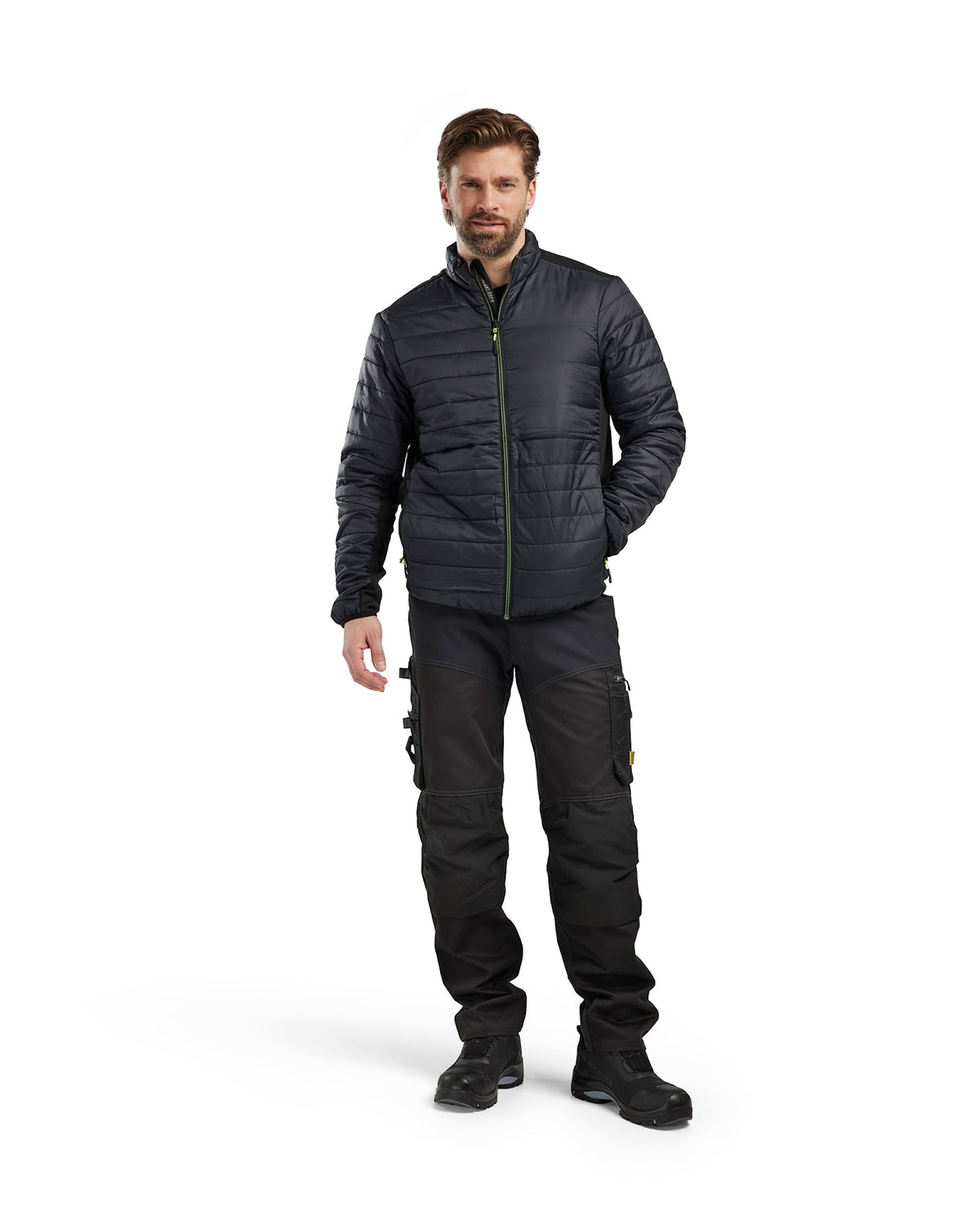 Blåkläder 4710 Steppjacke – schwarz/gelb