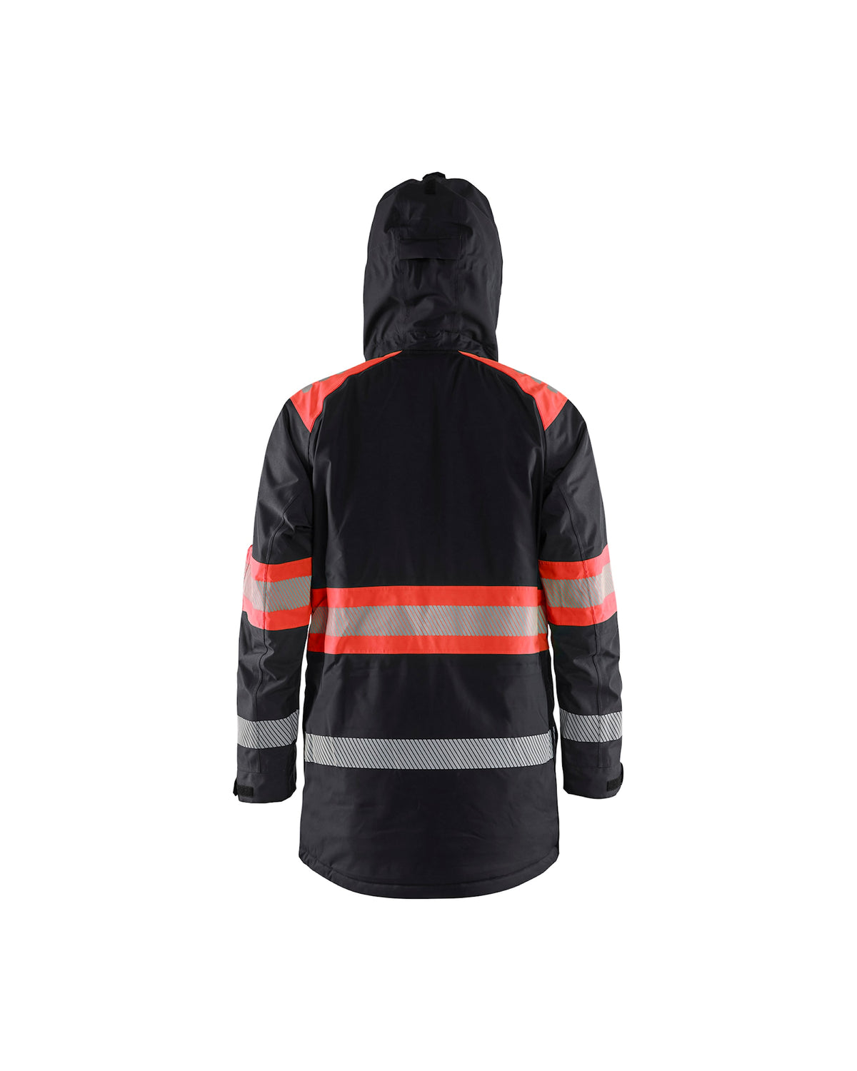Blåkläder 4485 Warnschutz Winterparka Kl. 1 – schwarz/rot