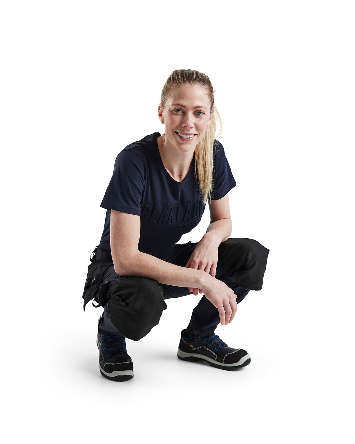 Blåkläder Damen 7192 Stretch Handwerkerhose – dunkelmarine/schwarz