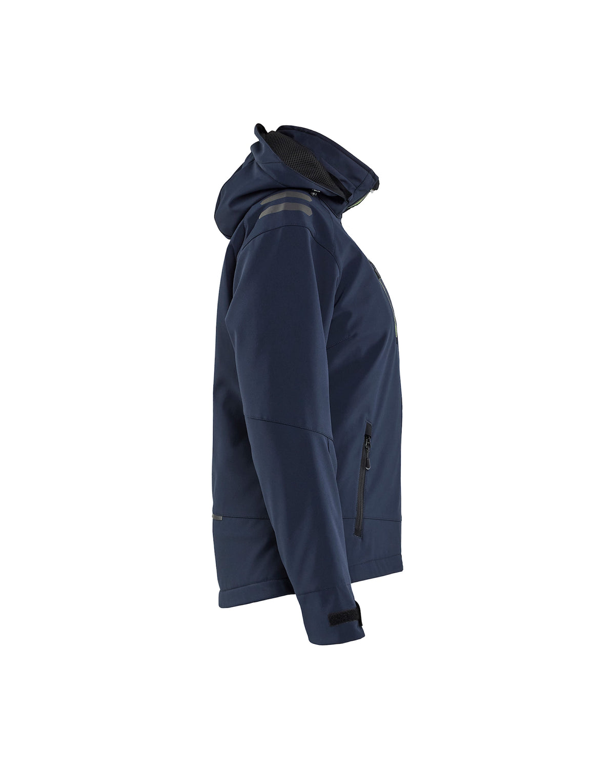 Blåkläder Damen Softshell Winterjacke – dunkelmarine/gelb