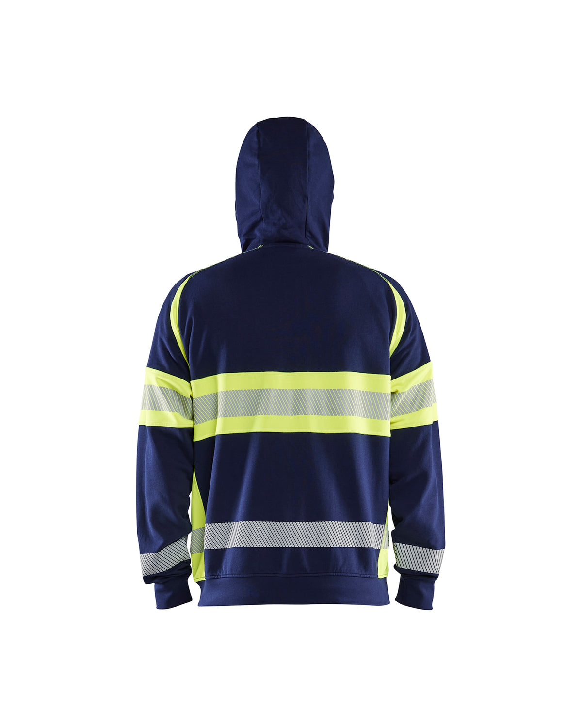 Blåkläder Kl. 1 3552 Warnschutz Kapuzen-Sweatjacke – marine/gelb
