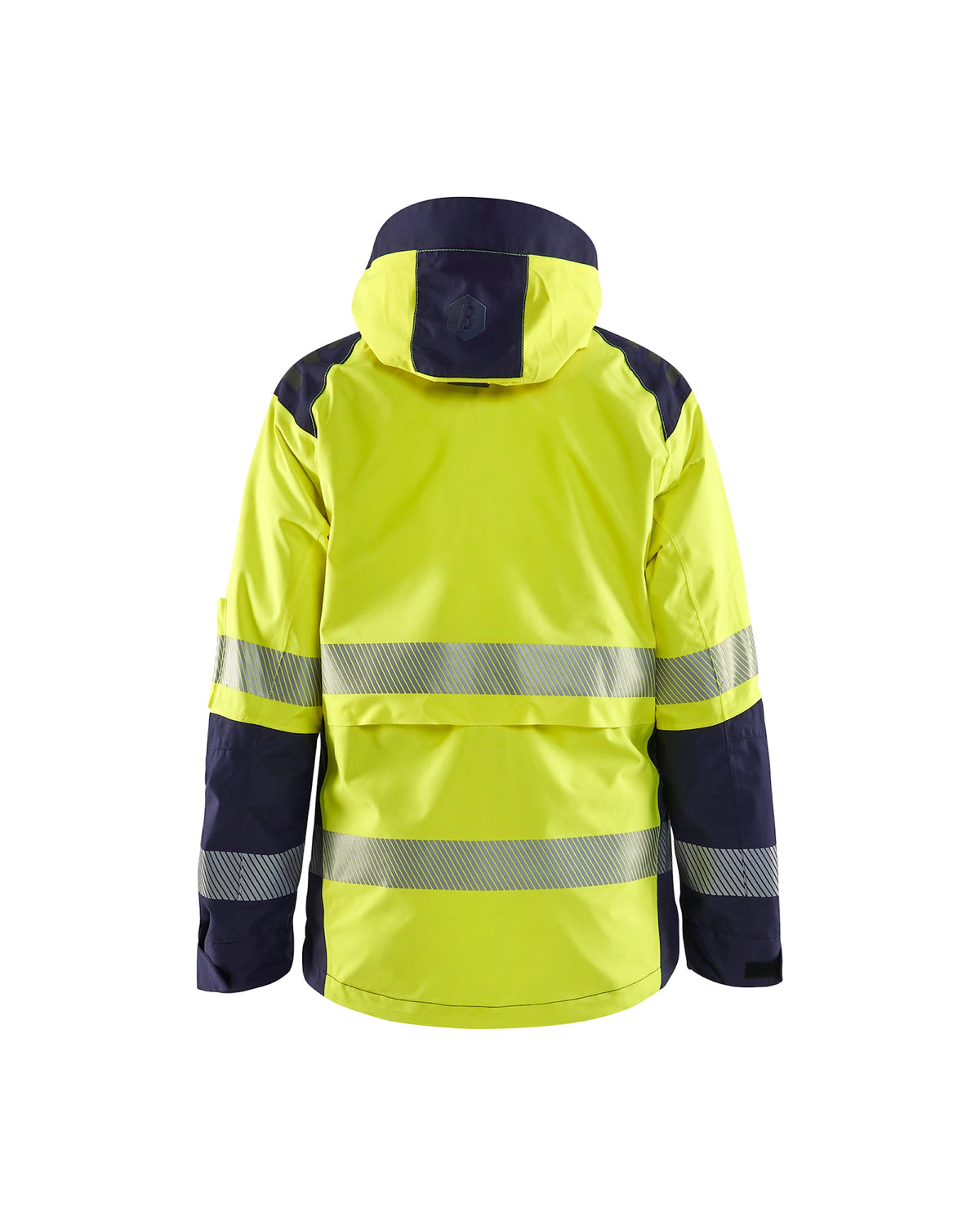 Blåkläder Damen 4436 Warnschutz Regenjacke Kl. 2 – gelb/marine