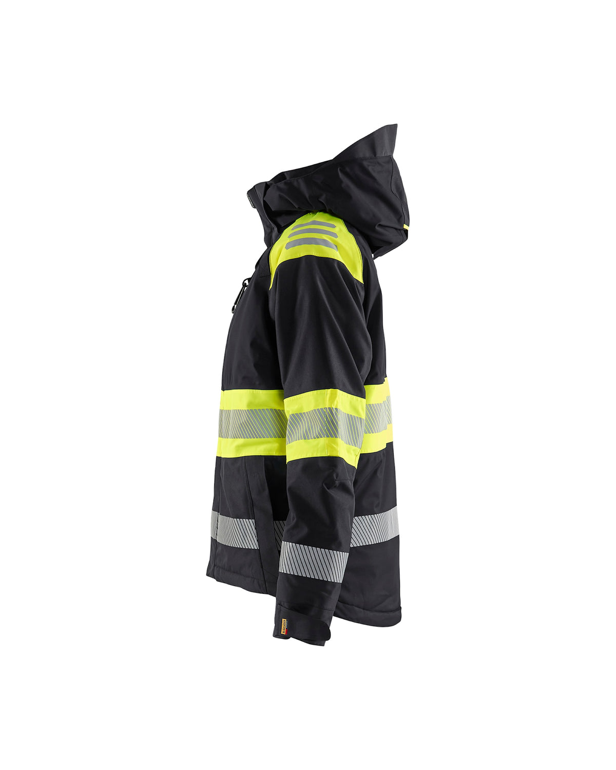 Blåkläder Damen 4470 Warnschutz Winterjacke Kl 1 – schwarz/gelb