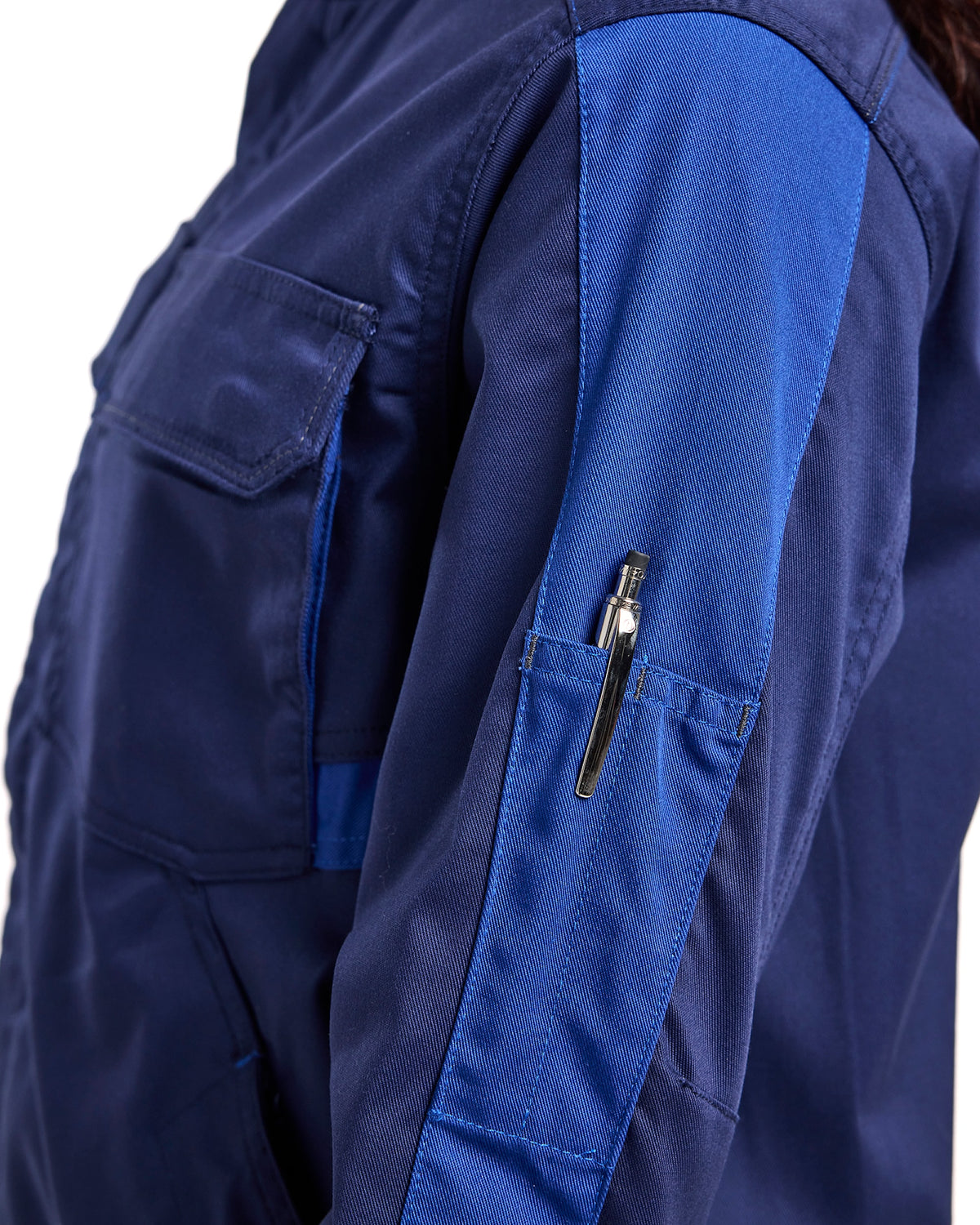 Blåkläder Damen 4443 Industrie Stretch Bundjacke – marine/kornblau
