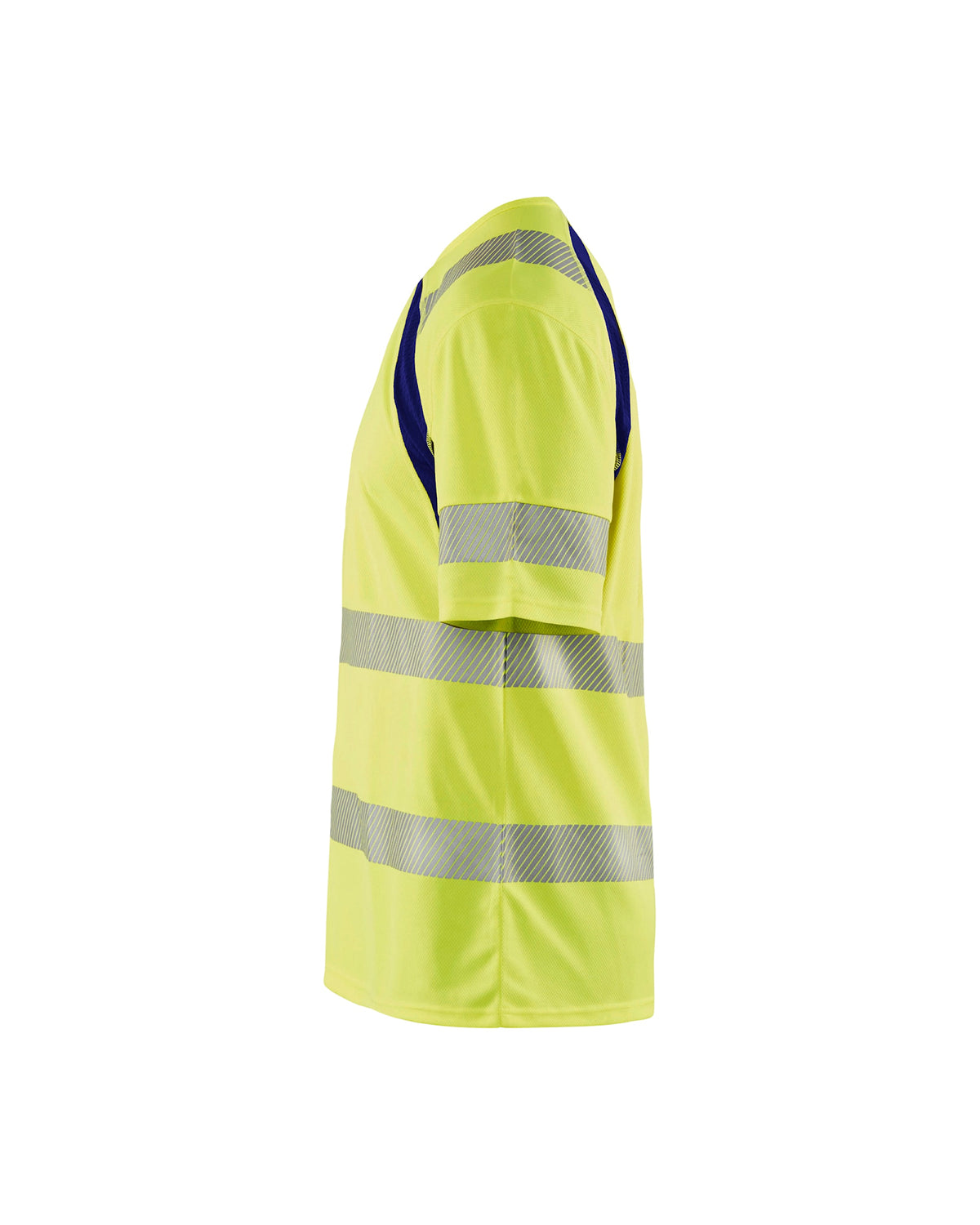 Blåkläder 3397 Warnschutz T-Shirt m. UV-Schutz – gelb/marine