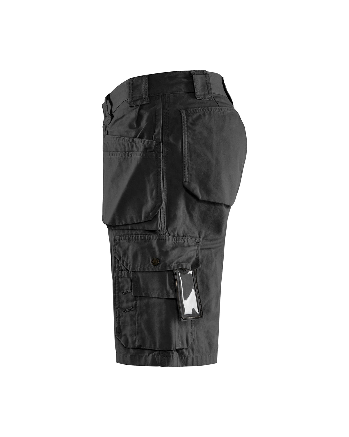 Blåkläder 1534 Canvas Handwerker-Shorts – schwarz